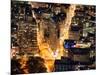 Lifestyle Instant, Flatiron Building by Nigth, Manhattan, New York City, United States-Philippe Hugonnard-Mounted Photographic Print