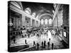 Lifestyle Instant, Grand Central Terminal, Black and White Photography Vintage, Manhattan, NYC, US-Philippe Hugonnard-Stretched Canvas