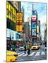 Lifestyle Instant, Times Square, Manhattan, New York City, United States-Philippe Hugonnard-Mounted Photographic Print