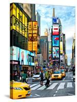 Lifestyle Instant, Times Square, Manhattan, New York City, United States-Philippe Hugonnard-Stretched Canvas