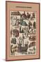 Lifestyles in XV Century,-Friedrich Hottenroth-Mounted Art Print