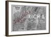 Lifestyles of the Rich & Homeless - 1891, New York, Brooklyn, & Jersey City Map-null-Framed Giclee Print