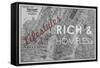 Lifestyles of the Rich & Homeless - 1891, New York, Brooklyn, & Jersey City Map-null-Framed Stretched Canvas