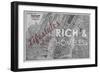 Lifestyles of the Rich & Homeless - 1891, New York, Brooklyn, & Jersey City Map-null-Framed Giclee Print