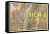 Lifestyles of the Rich & Homeless - 1891, New York, Brooklyn, & Jersey City Map-null-Framed Stretched Canvas