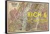 Lifestyles of the Rich & Homeless - 1891, New York, Brooklyn, & Jersey City Map-null-Framed Stretched Canvas