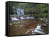 Liffey Falls, UNESCO World Heritage Site, Tasmania, Australia, Pacific-Jochen Schlenker-Framed Stretched Canvas