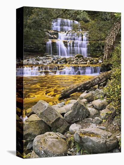 Liffey Falls, UNESCO World Heritage Site, Tasmania, Australia, Pacific-Jochen Schlenker-Stretched Canvas