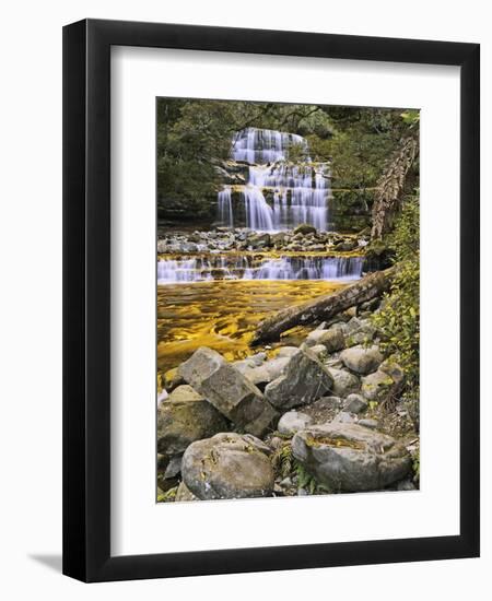 Liffey Falls, UNESCO World Heritage Site, Tasmania, Australia, Pacific-Jochen Schlenker-Framed Photographic Print