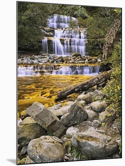 Liffey Falls, UNESCO World Heritage Site, Tasmania, Australia, Pacific-Jochen Schlenker-Mounted Photographic Print