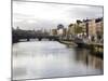 Liffey River, Dublin, Republic of Ireland, Europe-Oliviero Olivieri-Mounted Photographic Print