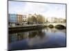 Liffey River, Dublin, Republic of Ireland, Europe-Oliviero Olivieri-Mounted Photographic Print