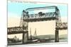 Lift Bridge, Tacoma, Washington-null-Mounted Premium Giclee Print