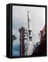 Lift-off of Gemini-Titan 11, Cape Canaveral, Florida-Stocktrek Images-Framed Stretched Canvas