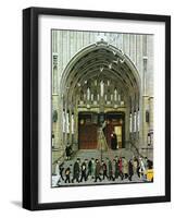 Lift Up Thine Eyes-Norman Rockwell-Framed Giclee Print