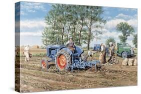 Lifting the Crop-Trevor Mitchell-Stretched Canvas