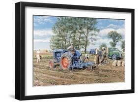 Lifting the Crop-Trevor Mitchell-Framed Giclee Print