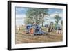 Lifting the Crop-Trevor Mitchell-Framed Giclee Print