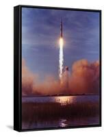 Liftoff of Apollo 8-Ralph Morse-Framed Stretched Canvas