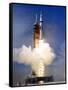 Liftoff of the Saturn IB Launch Vehicle-Stocktrek Images-Framed Stretched Canvas