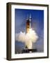 Liftoff of the Saturn IB Launch Vehicle-Stocktrek Images-Framed Photographic Print