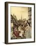 'Ligeia' by Edgar Allan Poe-Arthur Rackham-Framed Giclee Print