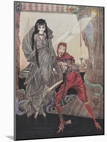 Ligeia-Harry Clarke-Mounted Giclee Print