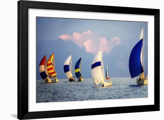 Light Air at Sunset I-Alan Hausenflock-Framed Photographic Print