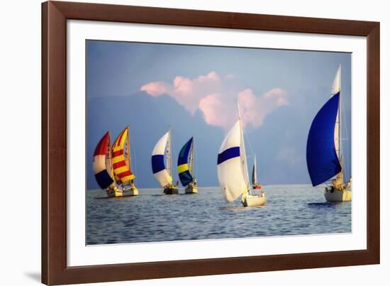 Light Air at Sunset I-Alan Hausenflock-Framed Photographic Print