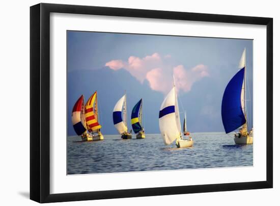 Light Air at Sunset I-Alan Hausenflock-Framed Photographic Print