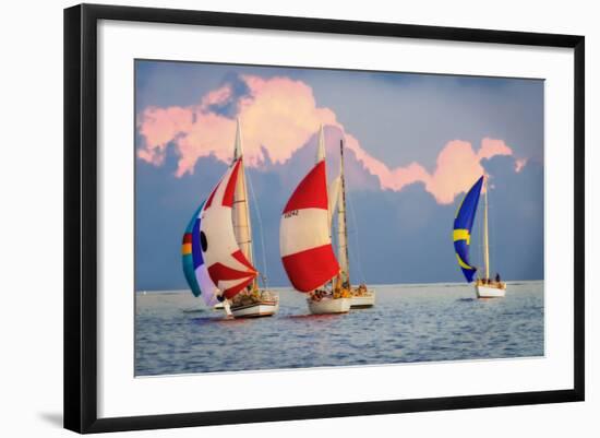 Light Air at Sunset II-Alan Hausenflock-Framed Photographic Print