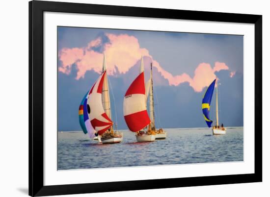 Light Air at Sunset II-Alan Hausenflock-Framed Photographic Print