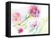 Light and Breezy Florals II-Lanie Loreth-Framed Stretched Canvas