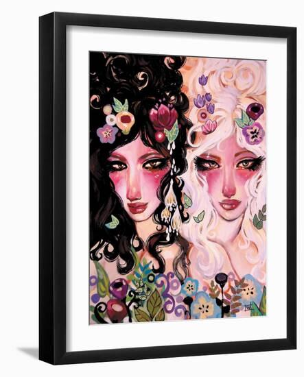 Light and Dark-Natasha Wescoat-Framed Giclee Print