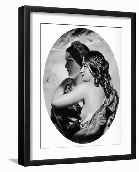 'Light and Shade', c1890, (1912)-James Sant-Framed Giclee Print