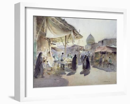 Light and Shade, Shiraz Bazaar, 1994-Trevor Chamberlain-Framed Giclee Print