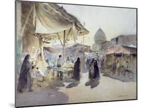 Light and Shade, Shiraz Bazaar, 1994-Trevor Chamberlain-Mounted Giclee Print