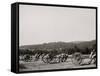 Light Artillery Drill, Hand Battery, West Point, N.Y.-null-Framed Stretched Canvas