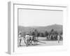 Light Artillery Drill, Hand Battery, West Point, N.Y.-null-Framed Photo