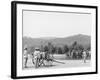 Light Artillery Drill, Hand Battery, West Point, N.Y.-null-Framed Photo