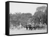 Light Artillery Drill, Horse Battery, at Ease, United States Military Academy, West Point, N.Y.-null-Framed Stretched Canvas