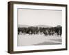 Light Artillery Drill, Horse Battery, Forward, West Point, N.Y.-null-Framed Photo