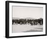 Light Artillery Drill, Horse Battery, Forward, West Point, N.Y.-null-Framed Photo