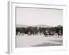 Light Artillery Drill, Horse Battery, Forward, West Point, N.Y.-null-Framed Photo