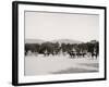 Light Artillery Drill, Horse Battery, Forward, West Point, N.Y.-null-Framed Photo