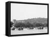 Light Artillery Drill, Horse Battery, under Way, United States Military Academy, West Point, N.Y.-null-Framed Stretched Canvas