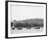 Light Artillery Drill, Horse Battery, under Way, United States Military Academy, West Point, N.Y.-null-Framed Photo