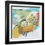 Light as a Cloud-Andrew Kinmont-Framed Art Print