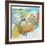 Light as a Cloud-Andrew Kinmont-Framed Art Print