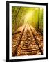 Light at the End of the Line-Nathan Wright-Framed Photographic Print